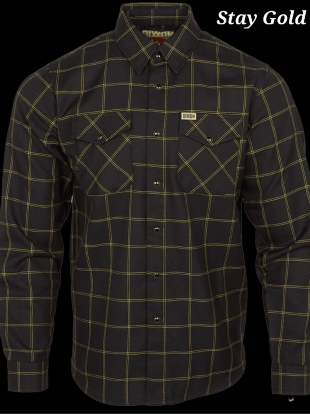 DIXXON Flannel Co. “Stay Gold” Flannel-SOLD OUT! NWT-Size 3XL 🔥